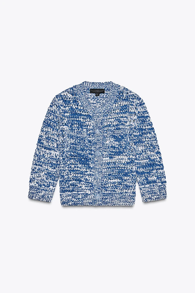 CARDIGAN WITH THREE-QUARTER SLEEVES