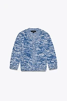 CARDIGAN WITH THREE-QUARTER SLEEVES