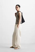 JACQUARD STRIPED PANTS