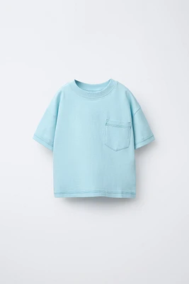 TOPSTITCH POCKET T-SHIRT