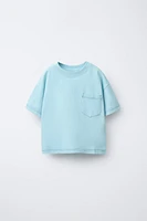 TOPSTITCH POCKET T-SHIRT