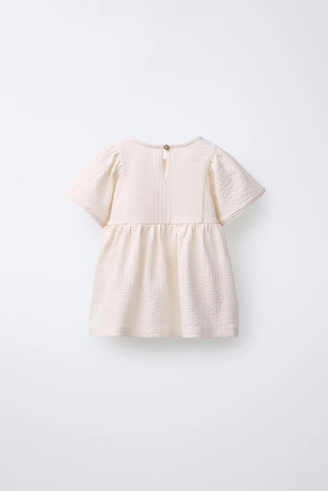CHEMISE TEXTURÉE BRODÉE