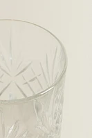 VERRE RELIEF CRISTALLIN