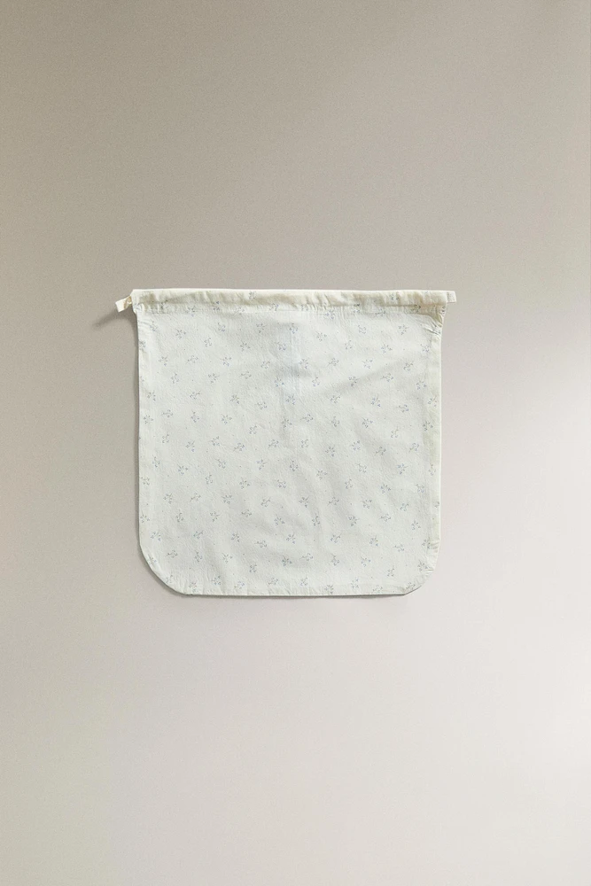 SAC RANGE-VÊTEMENTS ENFANT FLEUR