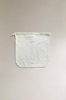 SAC RANGE-VÊTEMENTS ENFANT FLEUR