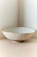TEXTURED STONEWARE BOWL