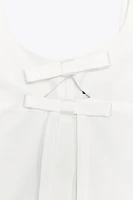 CUT OUT TIE TOP