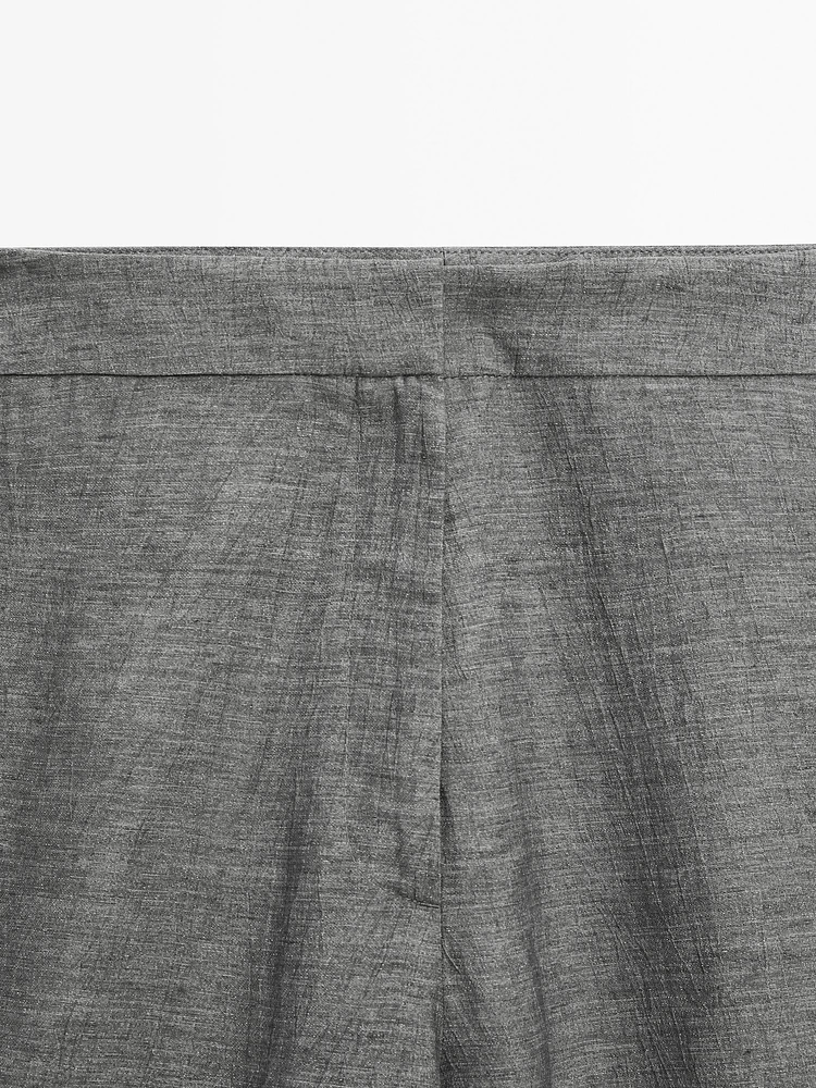 Pantalon balloon boutons