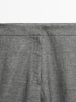 Pantalon balloon boutons