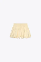 EMBROIDERED SHORTS
