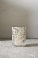 MERCURIZED GLASS TOOTHBRUSH HOLDER