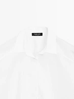 Chemise 100 % coton avec coutures