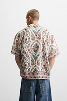 CHEMISE À IMPRIMÉ FLORAL
