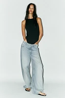 POLYAMIDE HALTER BODYSUIT