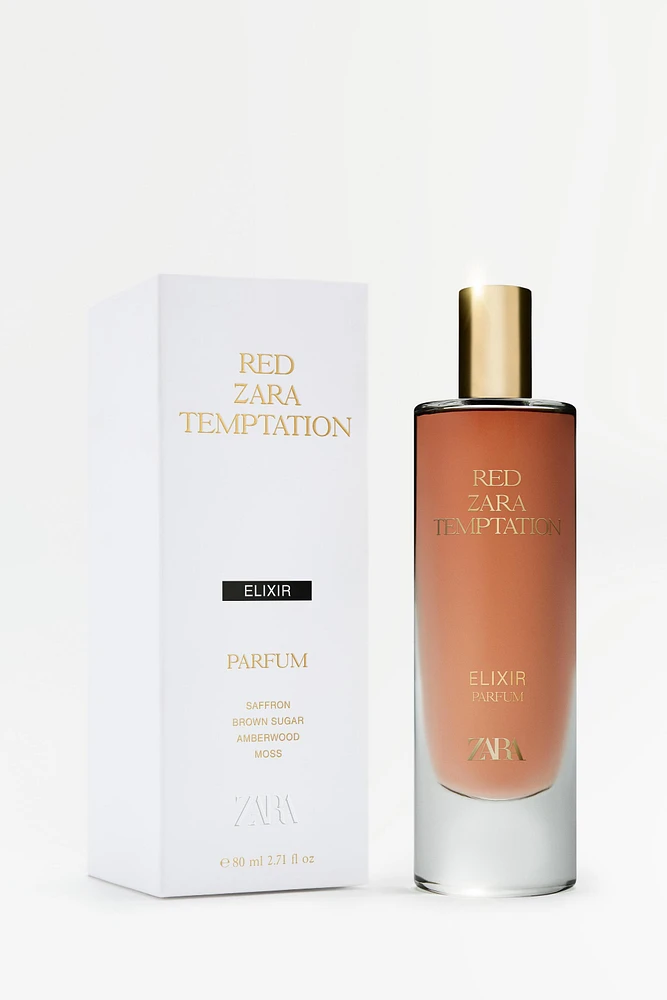 RED ZARA TEMPTATION ELIXIR PARFUM 80 ML (2,7 FL. OZ).