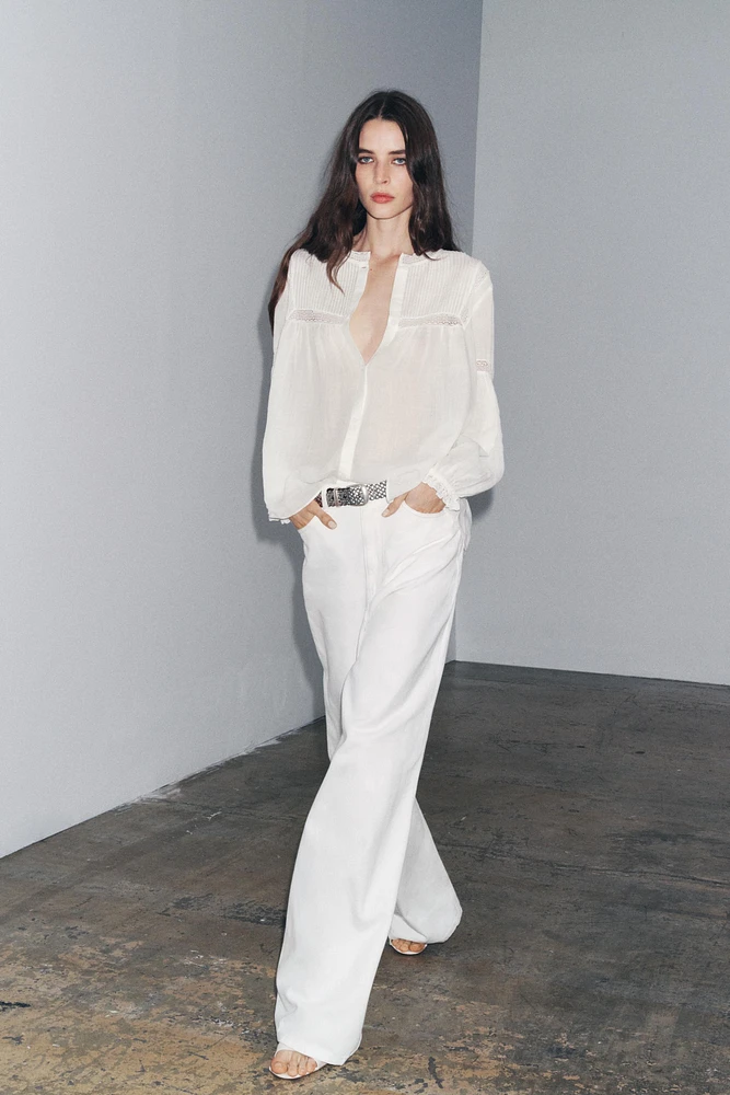 ZW COLLECTION RAMIE ROMANTIC SHIRT