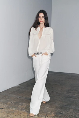 ZW COLLECTION RAMIE ROMANTIC SHIRT