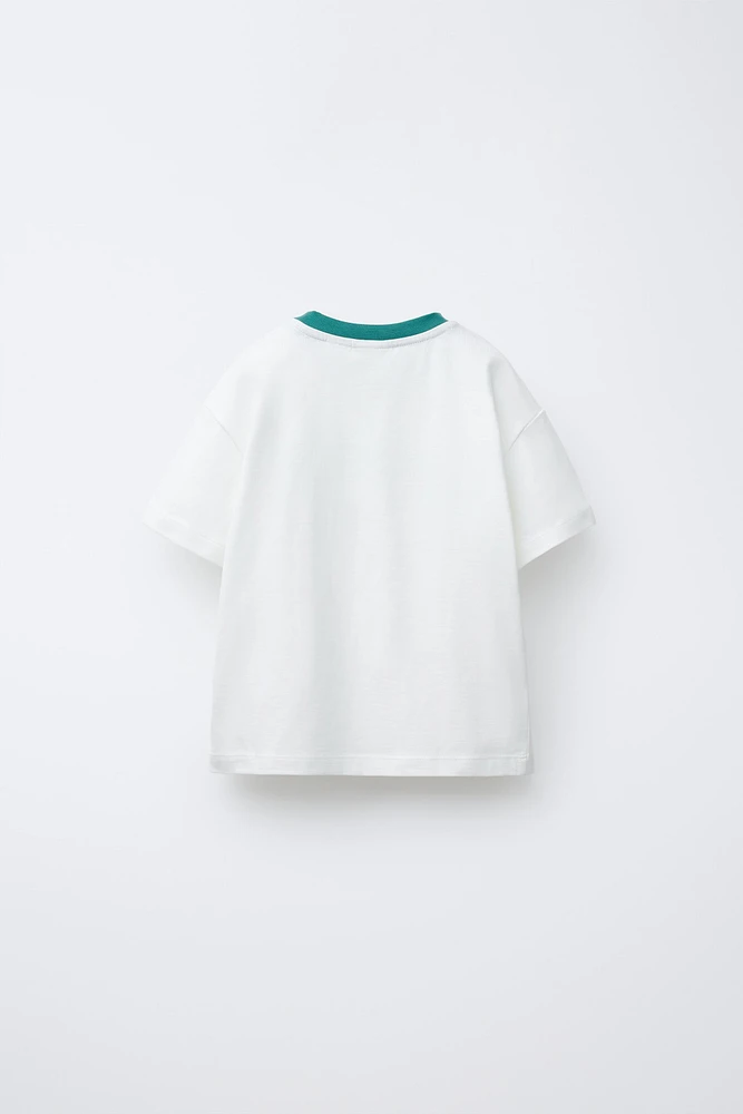 JOGGING TEXT T-SHIRT