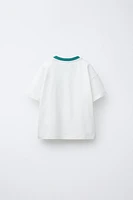JOGGING TEXT T-SHIRT