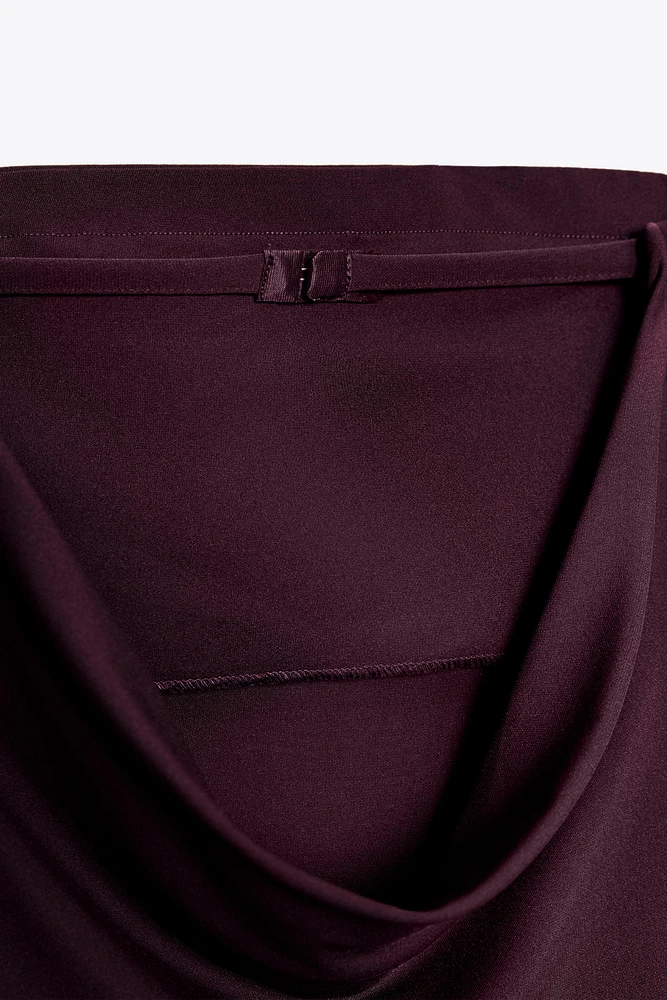STRAPPY BACK BANDEAU DRESS
