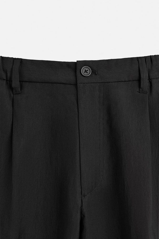 LYOCELL BLEND PANTS