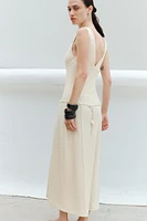 RUSTIC MIDI DRESS
