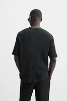 JACQUARD KNIT T-SHIRT