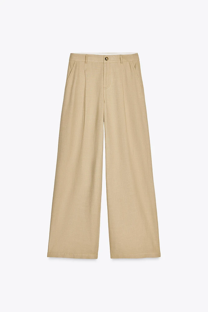 RUSTIC WIDE LEG PANTS