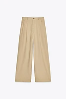 RUSTIC WIDE LEG PANTS