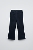 POCKETED FLARE PANTS