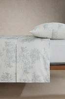 TOILE JOUY SATEEN FLAT SHEET