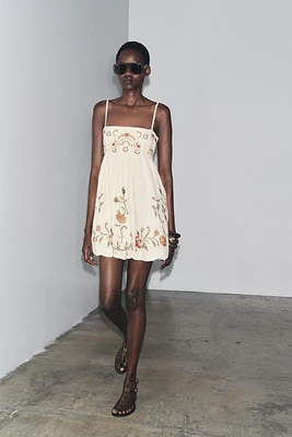 ROBE COURTE BRODÉE ZW COLLECTION