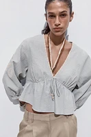 EMBROIDERED RUSTIC TOP