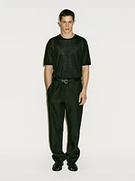 Silk blend knit T-shirt - Limited Edition