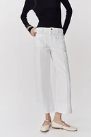 JEAN Z1975 COUPE LARGE LONGUEUR RACCOURCIE ET TAILLE HAUTE