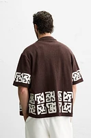 CHEMISE RELAXED FIT BRODÉE
