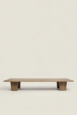 ELM WOOD CENTER TABLE/ COFFEE TABLE