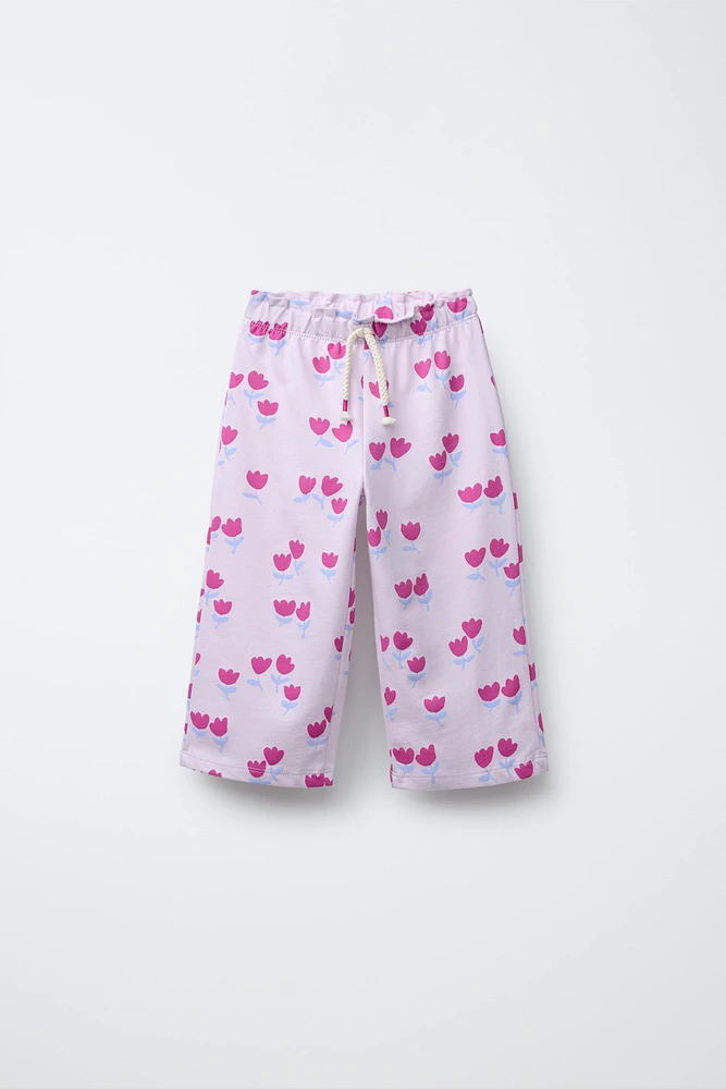 JUPE-CULOTTE IMPRIMÉE