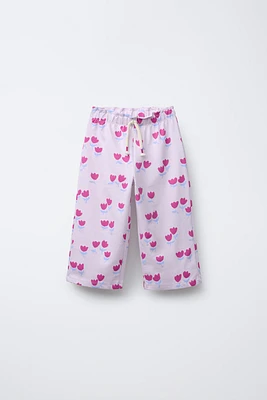 JUPE-CULOTTE IMPRIMÉE