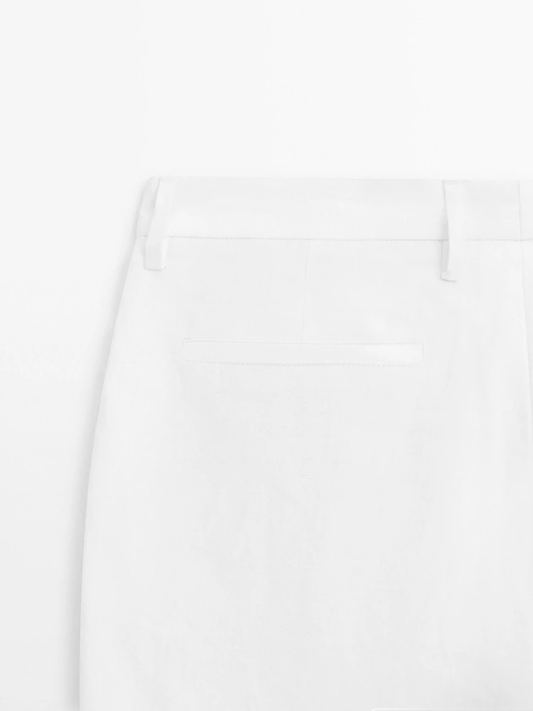 Pantalon léger 100 % lin