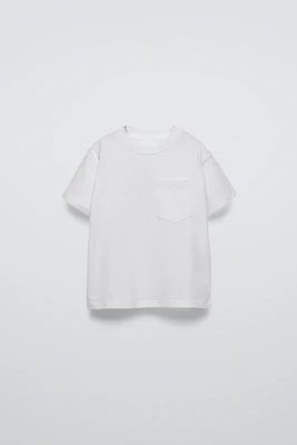 PLAIN POCKET T-SHIRT