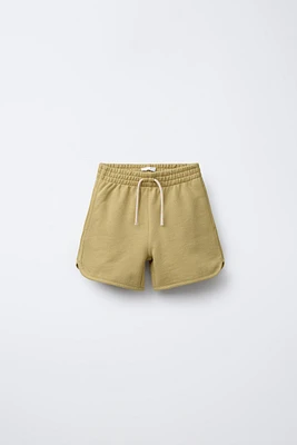PLUSH PIPED SHORTS