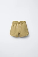 PLUSH PIPED SHORTS