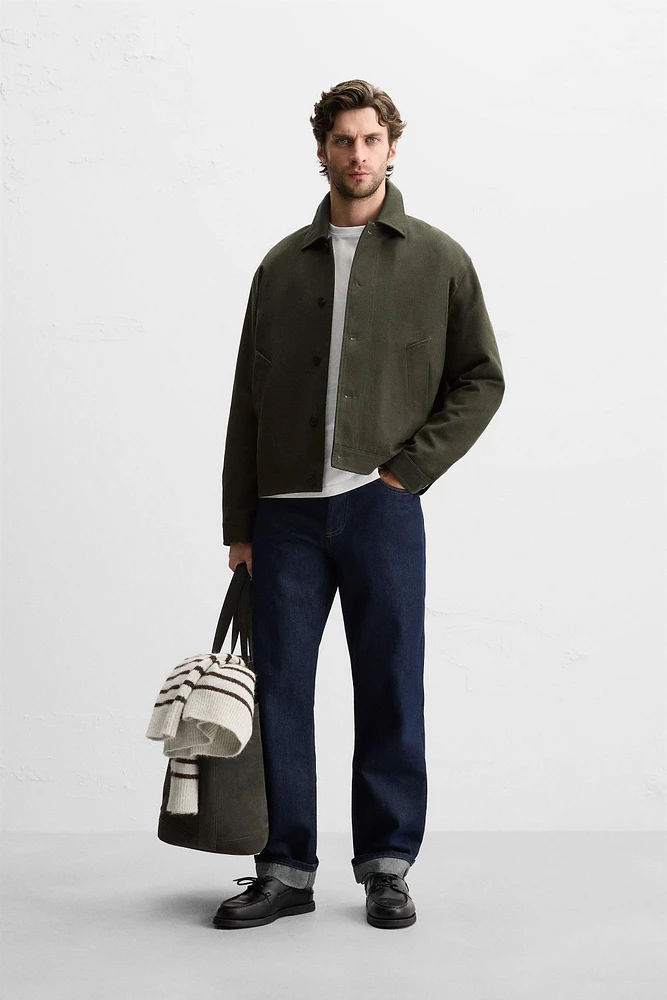 TWILL STRUCTURE JACKET