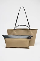 DOUBLE HANDLE SHOPPER BAG