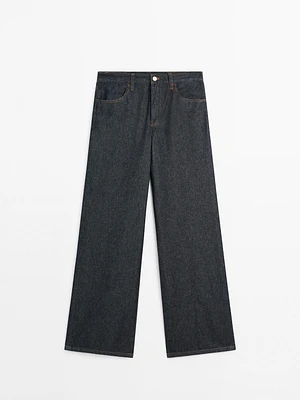 Jean large taille moyenne