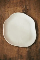 ASSIETTE PLATE GRÈS IRRÉGULIER