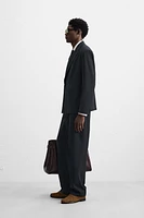 PINSTRIPE SUIT PANTS