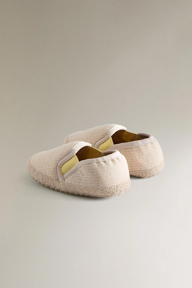 NEUTRAL MOROCCAN SLIPPERS