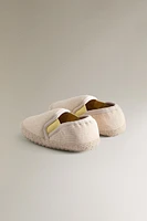 NEUTRAL MOROCCAN SLIPPERS